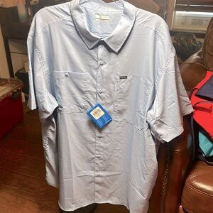 Light blue Columbia shirt